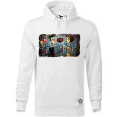 Magnolion Basquiat  Párban v9 férfi pulóver - 19 szín, S-5XL