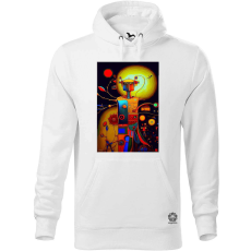 Magnolion Biolumineszcén művészet v4 férfi pulóver - 19 szín, S-5XL