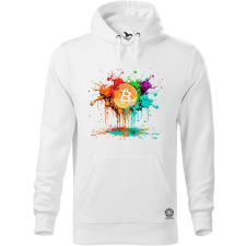 Magnolion Bitcoin loccsanás férfi pulóver - 19 szín, S-5XL férfi pulóver, kardigán