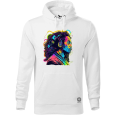 Magnolion Bob Marley portré v2 férfi pulóver - 19 szín, S-5XL