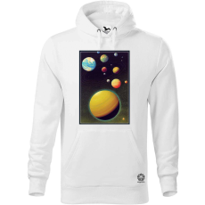 Magnolion Bolygók digitális művészet v2 férfi pulóver - 19 szín, S-5XL