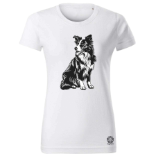 Magnolion Border collie rajz v6 női póló - 19 szín, XS-2XL női póló