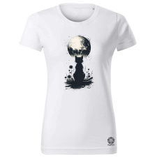 Magnolion Boszi Cica v5 női póló - 19 szín, XS-2XL női póló