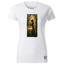 Magnolion Boszi papírművészet v1 női póló - 19 szín, XS-2XL női póló