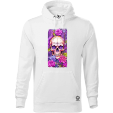 Magnolion Brutál színes koponya v1 férfi pulóver - 19 szín, S-5XL