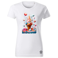 Magnolion Buborék fagyi v1 női póló - 19 szín, XS-2XL női póló