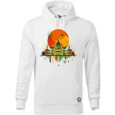 Magnolion Budapest foci absztrakt v1 férfi pulóver - 19 szín, S-5XL