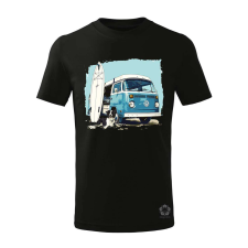 Magnolion Campervan vibe v2 gyerek póló - 11 szín, 4-12 éves gyerek póló