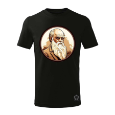 Magnolion Charles Darwin v6 gyerek póló - 11 szín, 4-12 éves gyerek póló