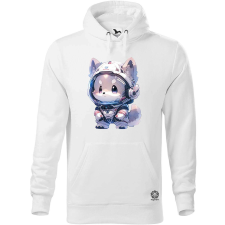 Magnolion Chibi asztronauta Husky v2 férfi pulóver - 19 szín, S-5XL férfi pulóver, kardigán