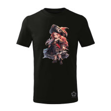 Magnolion Chibi kalóz lány v2 gyerek póló - 11 szín, 4-12 éves gyerek póló