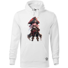 Magnolion Chibi kalóz lány v4 férfi pulóver - 19 szín, S-5XL férfi pulóver, kardigán