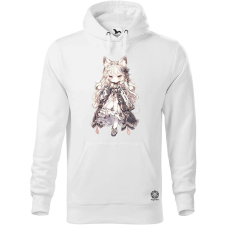 Magnolion Chibi macskalány v3 férfi pulóver - 19 szín, S-5XL férfi pulóver, kardigán