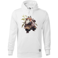 Magnolion Chibi panda szamuráj v7 férfi pulóver - 19 szín, S-5XL