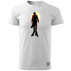 Magnolion Cowboy illusztráció v2 férfi póló - 19 szín, S-3XL