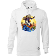 Magnolion Cowboy papagáj v1 férfi pulóver - 19 szín, S-5XL férfi pulóver, kardigán