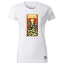 Magnolion Cthulhu poszter v1 női póló - 19 szín, XS-2XL női póló
