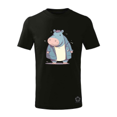 Magnolion Cuki hippo v1 gyerek póló - 11 szín, 4-12 éves