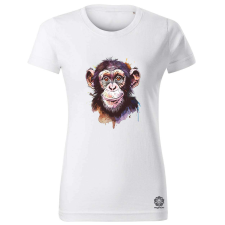 Magnolion Cuki majom rajz v1 női póló - 19 szín, XS-2XL női póló