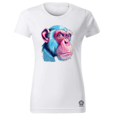 Magnolion Cuki majom rajz v5 női póló - 19 szín, XS-2XL női póló