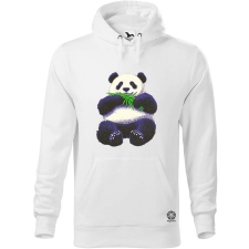 Magnolion Cuki panda eszik v2 férfi pulóver - 19 szín, S-5XL férfi pulóver, kardigán