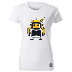 Magnolion Cuki robot v11 női póló - 19 szín, XS-2XL