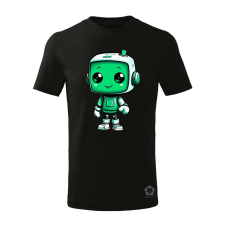 Magnolion Cuki robot v3 gyerek póló - 11 szín, 4-12 éves gyerek póló