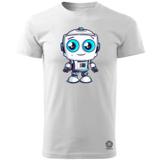 Magnolion Cuki robot v5 férfi póló - 19 szín, S-3XL
