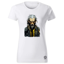 Magnolion Cyberpunk férfi hadvezér v14 női póló - 19 szín, XS-2XL női póló