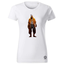 Magnolion Cyberpunk férfi hadvezér v4 női póló - 19 szín, XS-2XL női póló