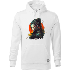 Magnolion Cyberpunk női szamuráj v1 férfi pulóver - 19 szín, S-5XL
