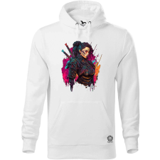 Magnolion Cyberpunk női szamuráj v4 férfi pulóver - 19 szín, S-5XL férfi pulóver, kardigán