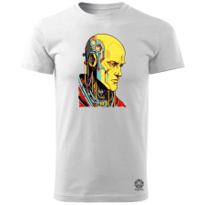 Magnolion Cyberpunk szerzetes v2 férfi póló - 19 szín, S-3XL férfi póló