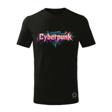 Magnolion Cyberpunk v28 gyerek póló - 11 szín, 4-12 éves gyerek póló