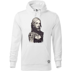 Magnolion Dark cyberpunk portré v12 férfi pulóver - 19 szín, S-5XL