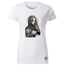 Magnolion Dark cyberpunk portré v3 női póló - 19 szín, XS-2XL női póló