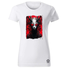 Magnolion Démon és szarvak v3 női póló - 19 szín, XS-2XL női póló