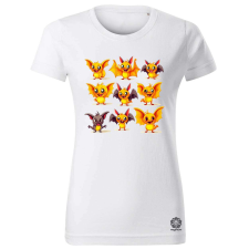 Magnolion Denevér kollázs v2 női póló - 19 szín, XS-2XL női póló