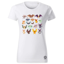 Magnolion Denevér kollázs v4 női póló - 19 szín, XS-2XL női póló