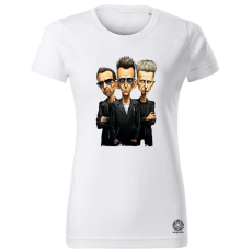 Magnolion Depeche Mode karikatúra v2 női póló - 19 szín, XS-2XL