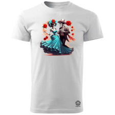 Magnolion Día de los Muertos v1 férfi póló - 19 szín, S-3XL férfi póló