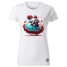 Magnolion Día de los Muertos v2 női póló - 19 szín, XS-2XL