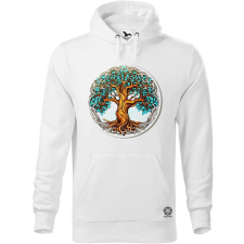 Magnolion Díszes életfa v2 férfi pulóver - 19 szín, S-5XL férfi pulóver, kardigán