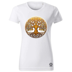Magnolion Díszes életfa v5 női póló - 19 szín, XS-2XL