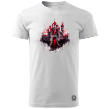 Magnolion Drakula vára v1 férfi póló - 19 szín, S-3XL férfi póló