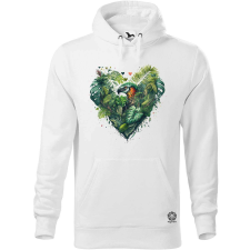 Magnolion Dzsungel szív v2 férfi pulóver - 19 szín, S-5XL férfi pulóver, kardigán