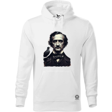 Magnolion Edgar Allan Poe portré v1 férfi pulóver - 19 szín, S-5XL