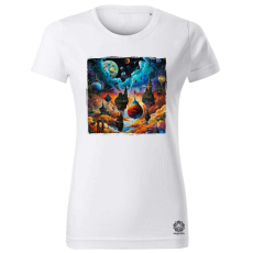 Magnolion Élénk képzelet v1 női póló - 19 szín, XS-2XL