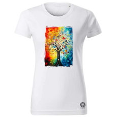 Magnolion Élet fája fantázia v1 női póló - 19 szín, XS-2XL