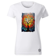 Magnolion Élet fája fantázia v4 női póló - 19 szín, XS-2XL női póló